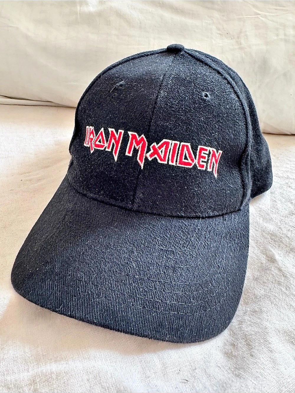 Iron Maiden Black & Red Cap
